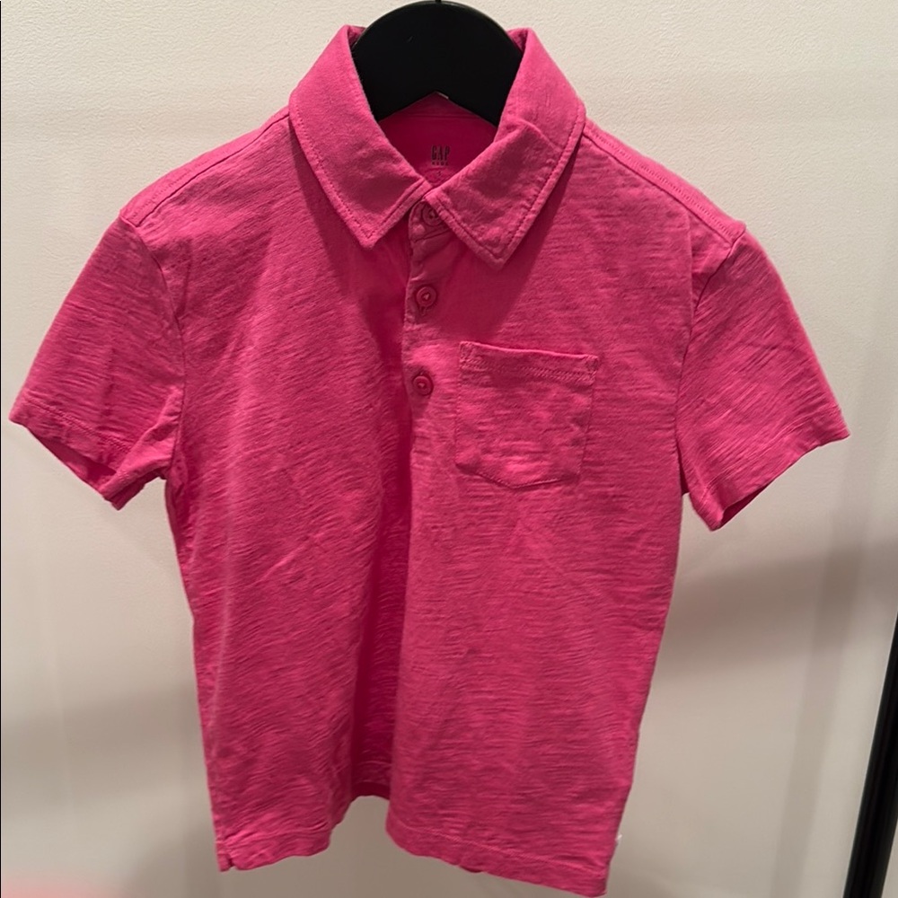 Gap Kids size Small Pink Polo Shirt